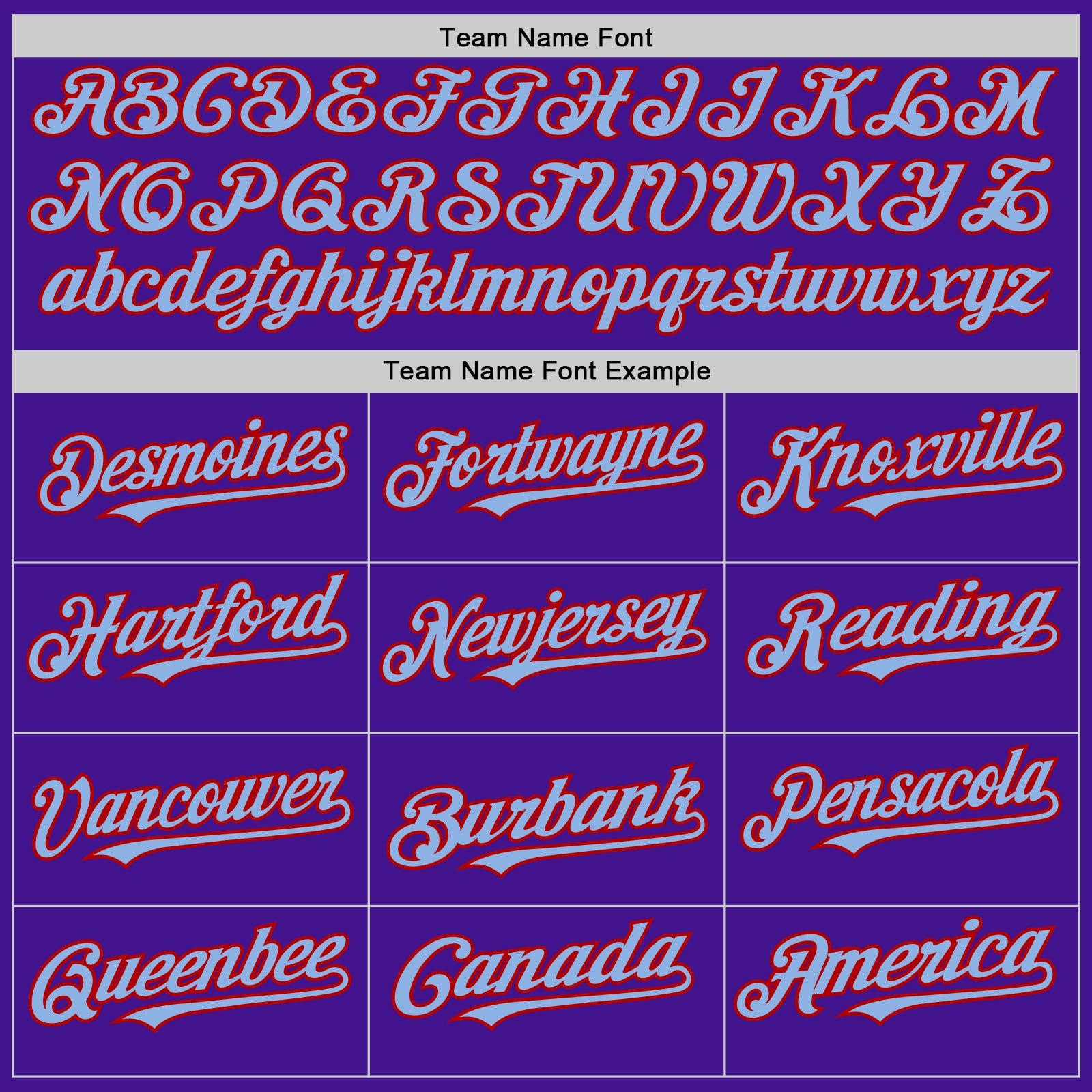 Custom Purple Light Blue-Red Mesh Authentic Throwback Baseball Jersey - Sky-Custom