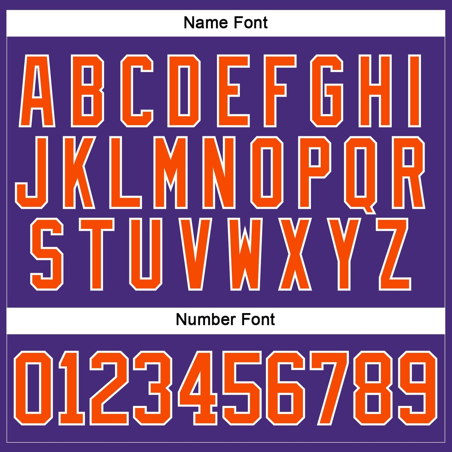 Custom Purple Orange-White Hockey Lace Neck Jersey - Sky-Custom
