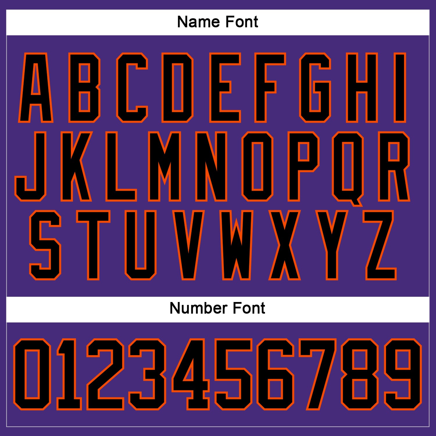 Custom Purple Black-Orange Hockey Lace Neck Jersey - Sky-Custom