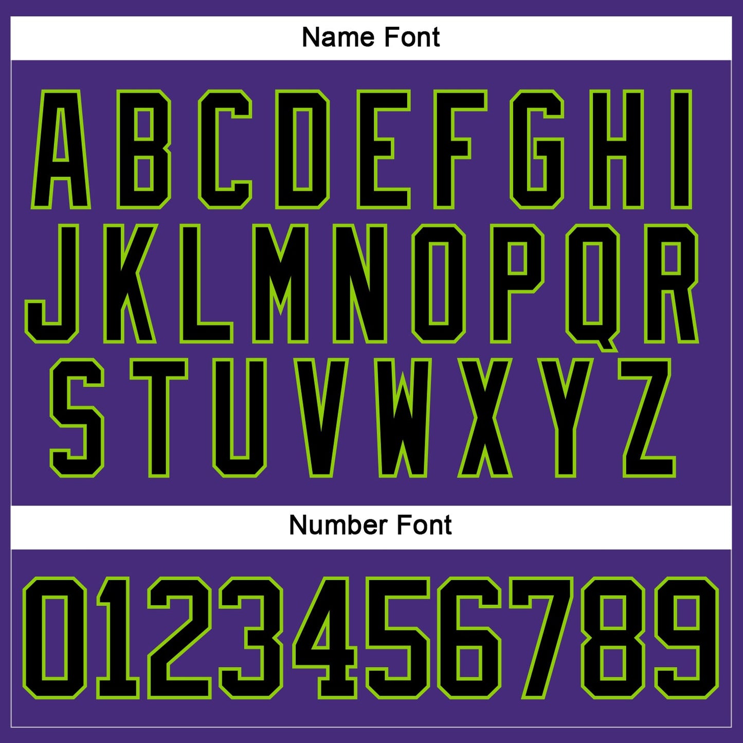 Custom Purple Black-Neon Green Hockey Lace Neck Jersey - Sky-Custom