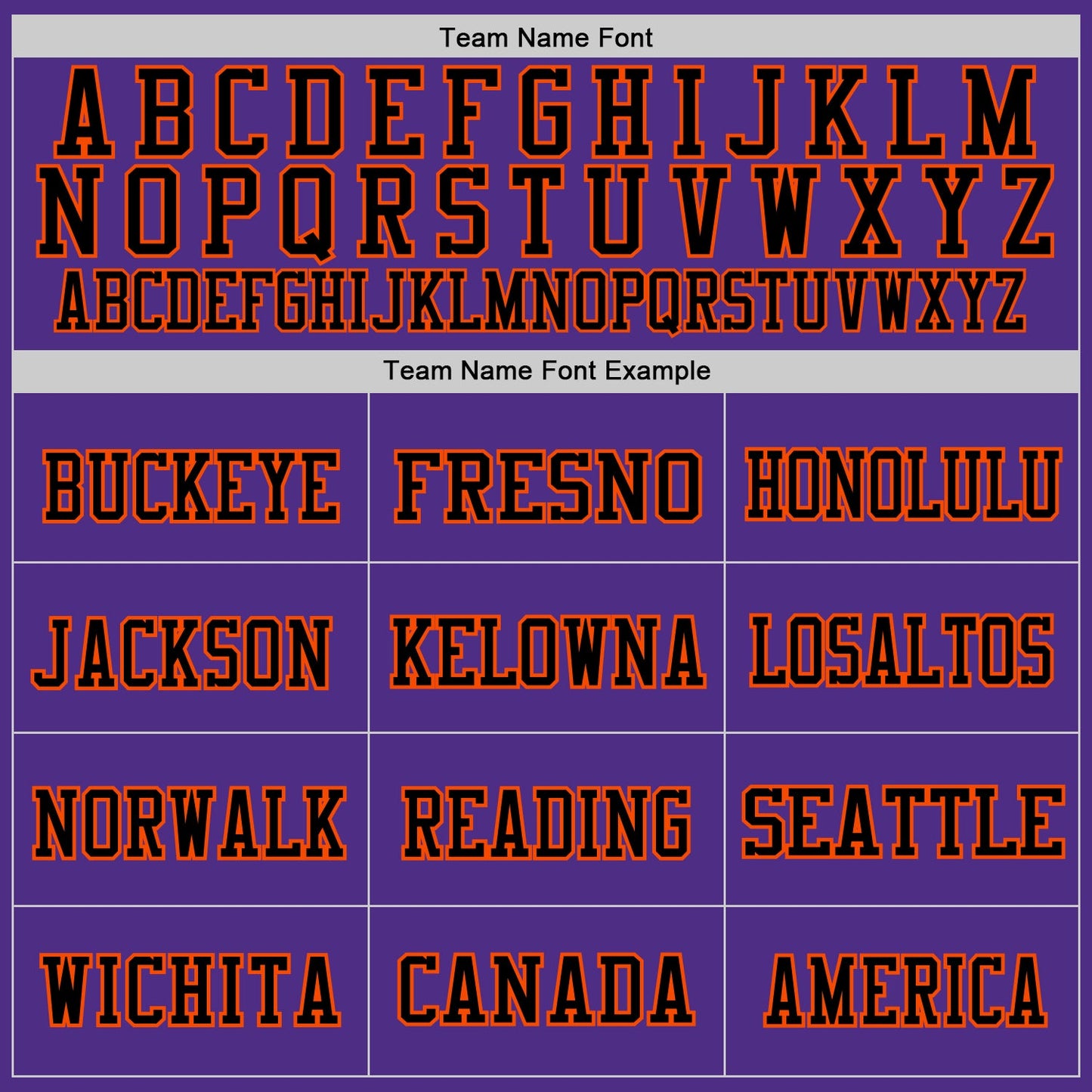 Custom Purple Black-Orange Mesh Authentic Throwback Football Jersey - Sky-Custom