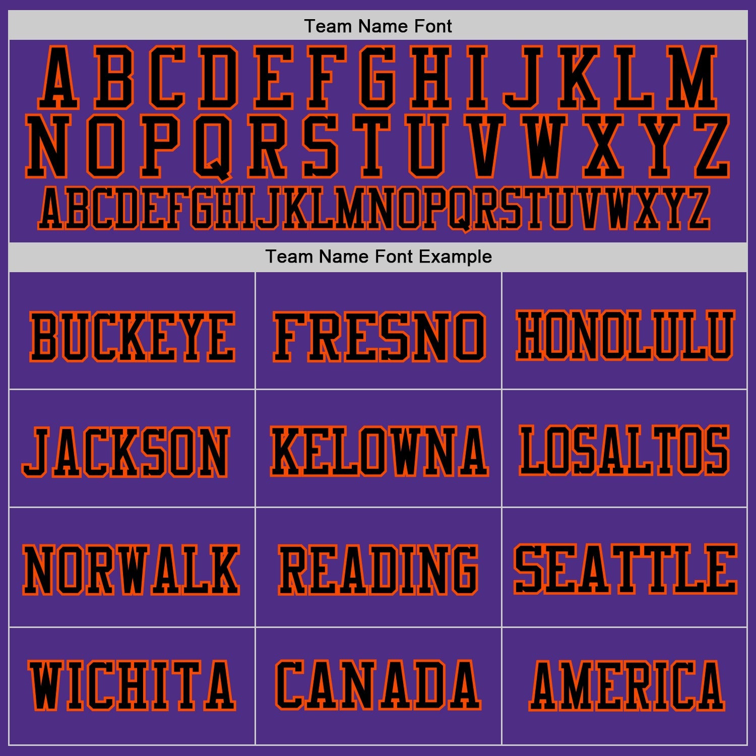 Custom Purple Black-Orange Mesh Authentic Throwback Football Jersey - Sky-Custom