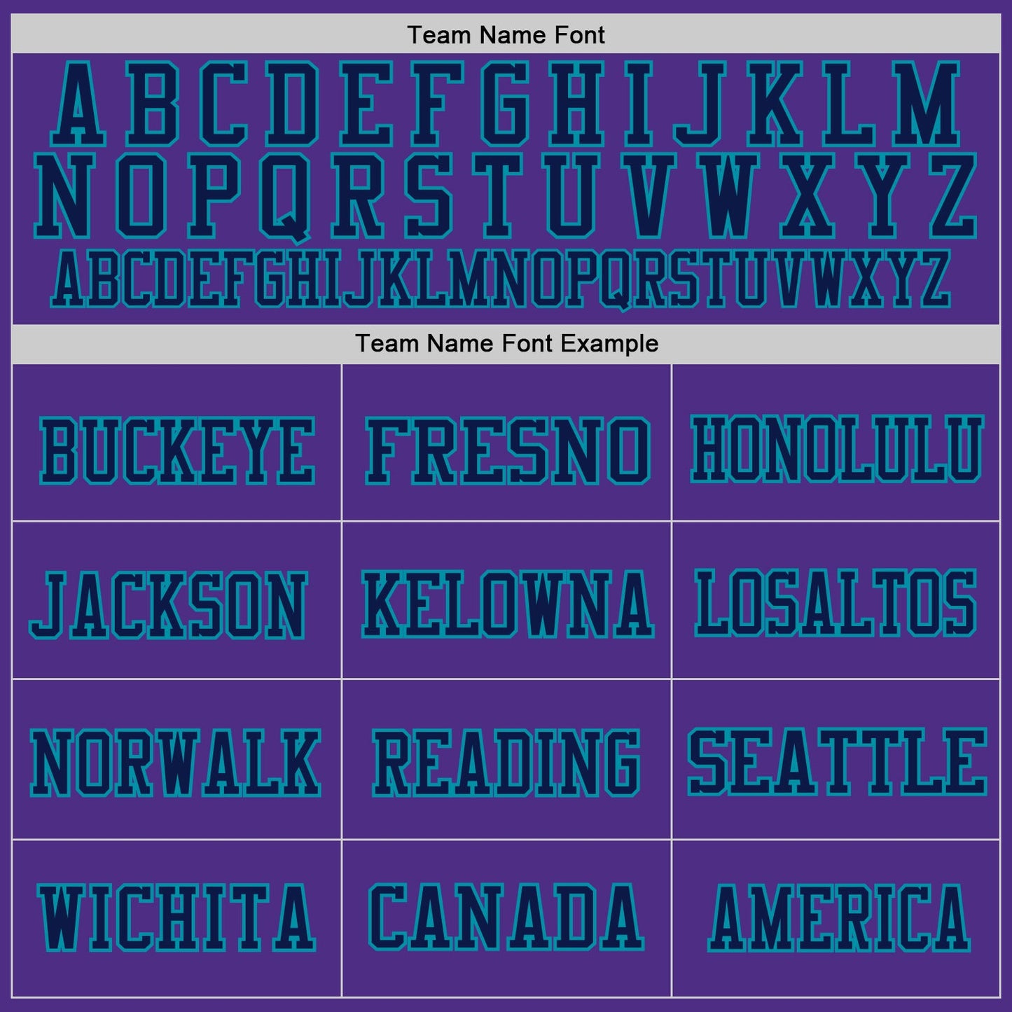 Custom Purple Navy-Teal Mesh Authentic Throwback Football Jersey - Sky-Custom