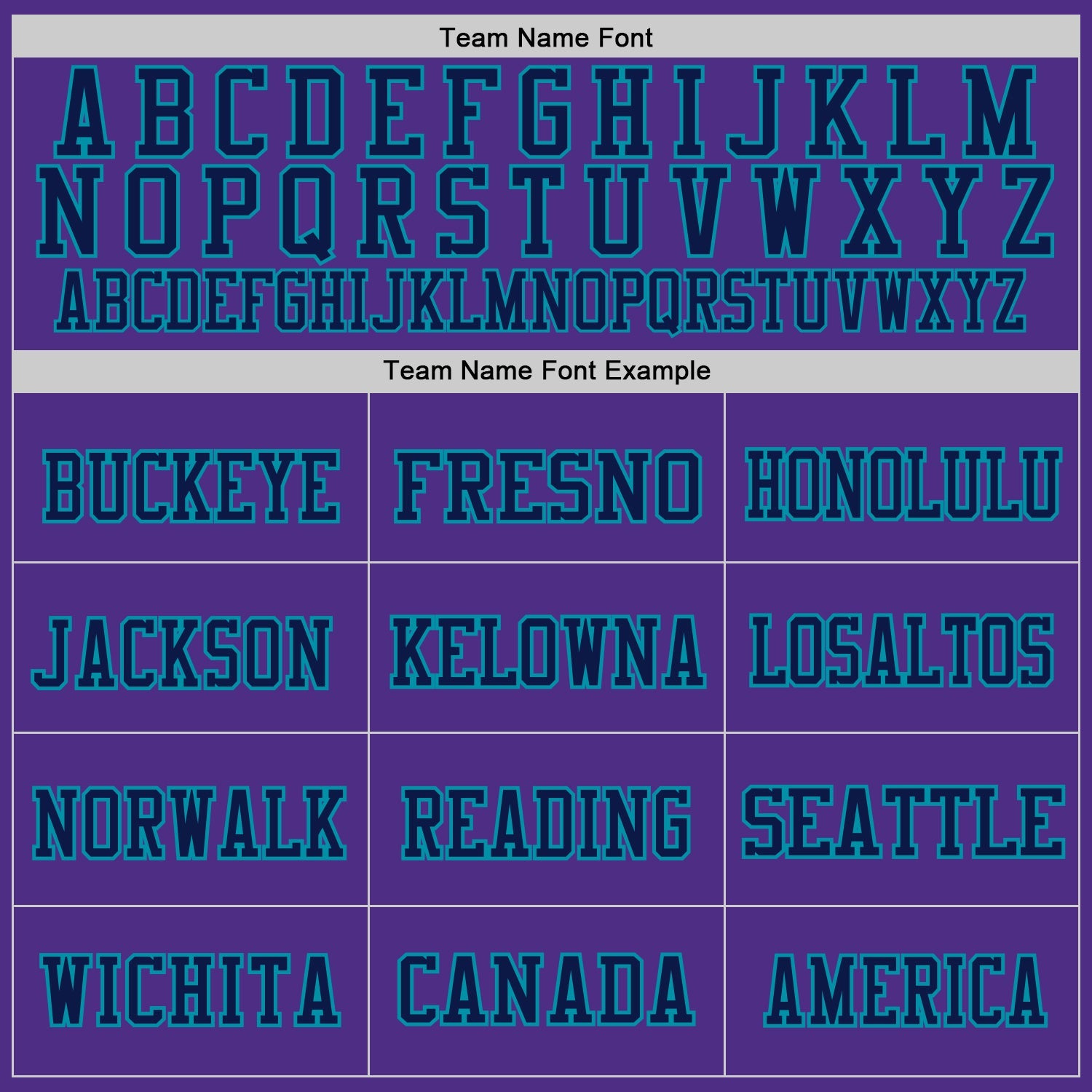 Custom Purple Navy-Teal Mesh Authentic Throwback Football Jersey - Sky-Custom