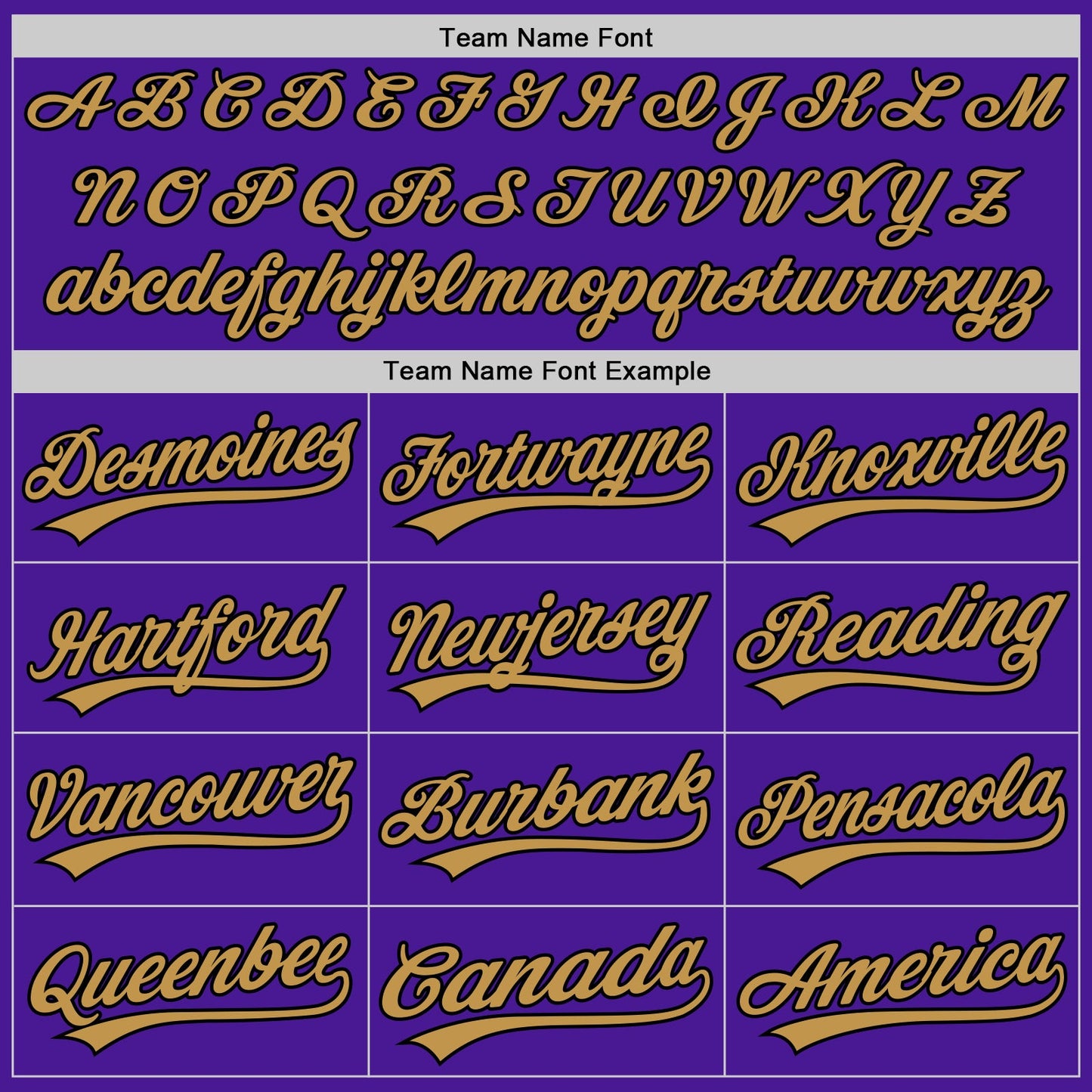 Custom Purple Black-Old Gold Authentic Throwback Baseball Jersey - Sky-Custom