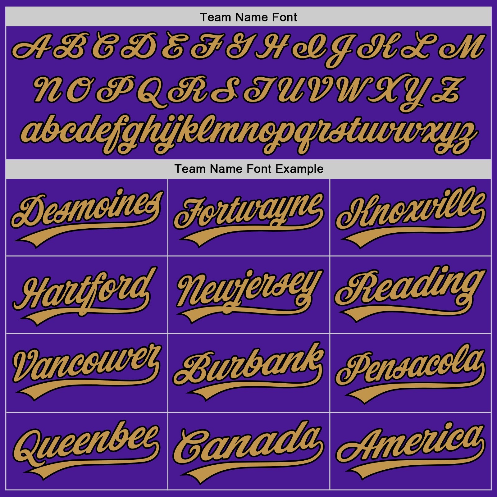 Custom Purple Black-Old Gold Authentic Throwback Baseball Jersey - Sky-Custom