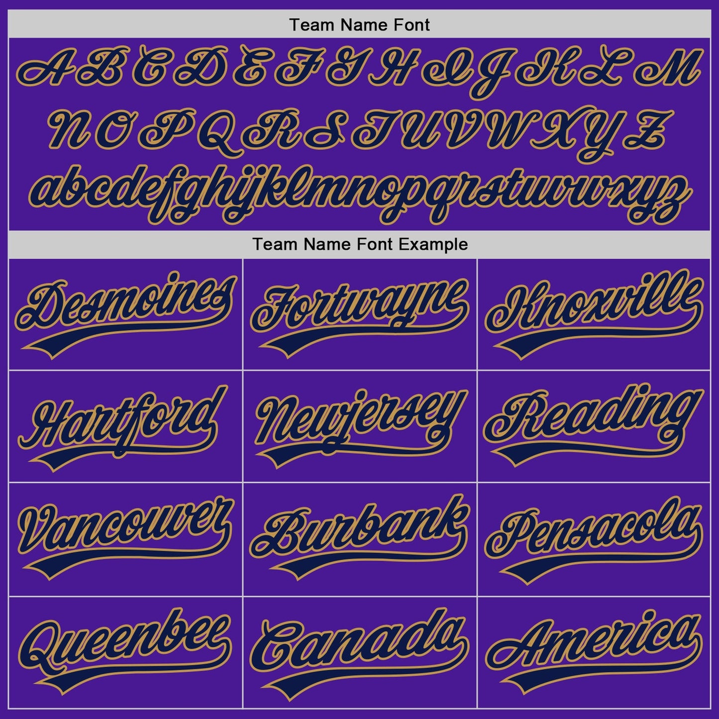 Custom Purple Navy-Old Gold Authentic Throwback Baseball Jersey - Sky-Custom