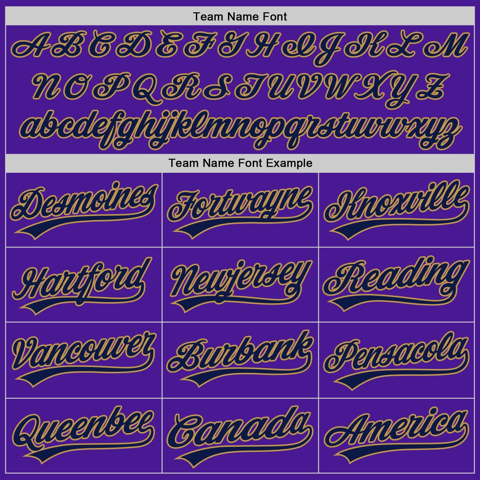 Custom Purple Navy-Old Gold Authentic Throwback Baseball Jersey - Sky-Custom