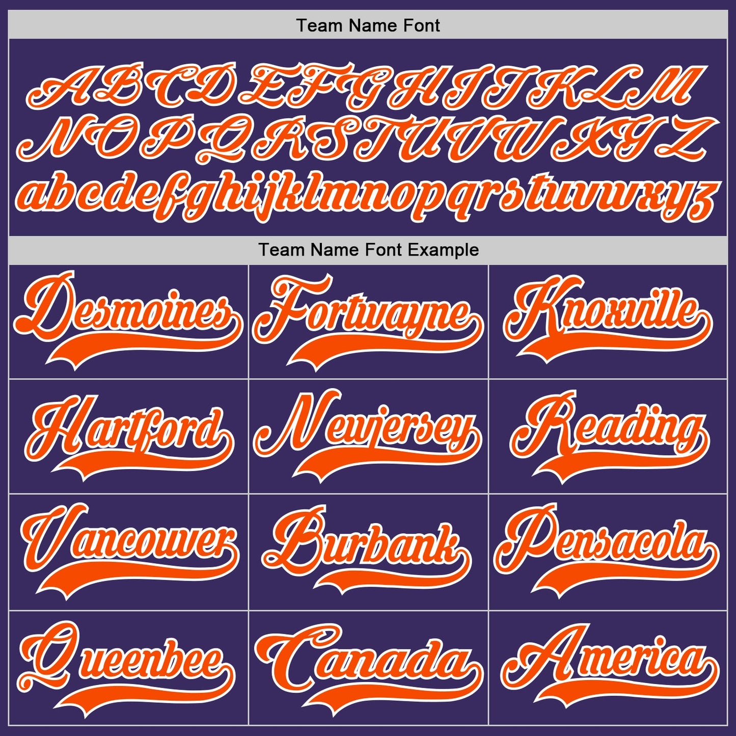 Custom Purple Orange-White Hockey Jersey - Sky-Custom