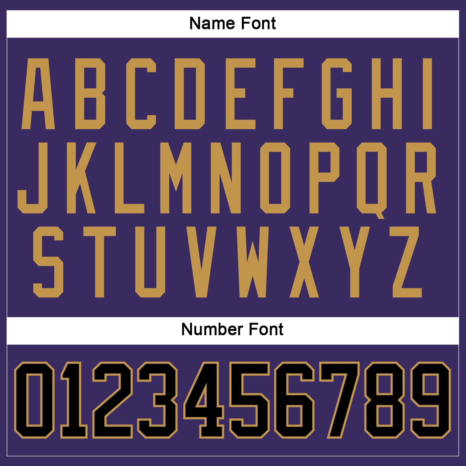 Custom Purple Black-Old Gold Hockey Jersey - Sky-Custom