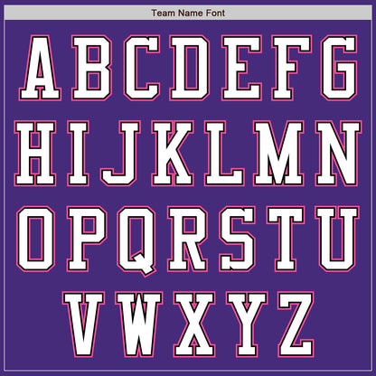 Custom Purple Pink-Black Authentic Baseball Jersey - Sky-Custom