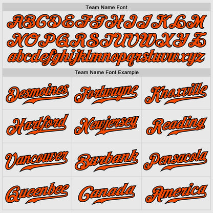 Custom White Black Pinstripe Orange-Black Authentic Raglan Sleeves Baseball Jersey - Sky-Custom