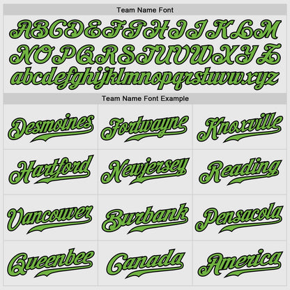 Custom White Black Pinstripe Neon Green-Black Authentic Raglan Sleeves Baseball Jersey - Sky-Custom