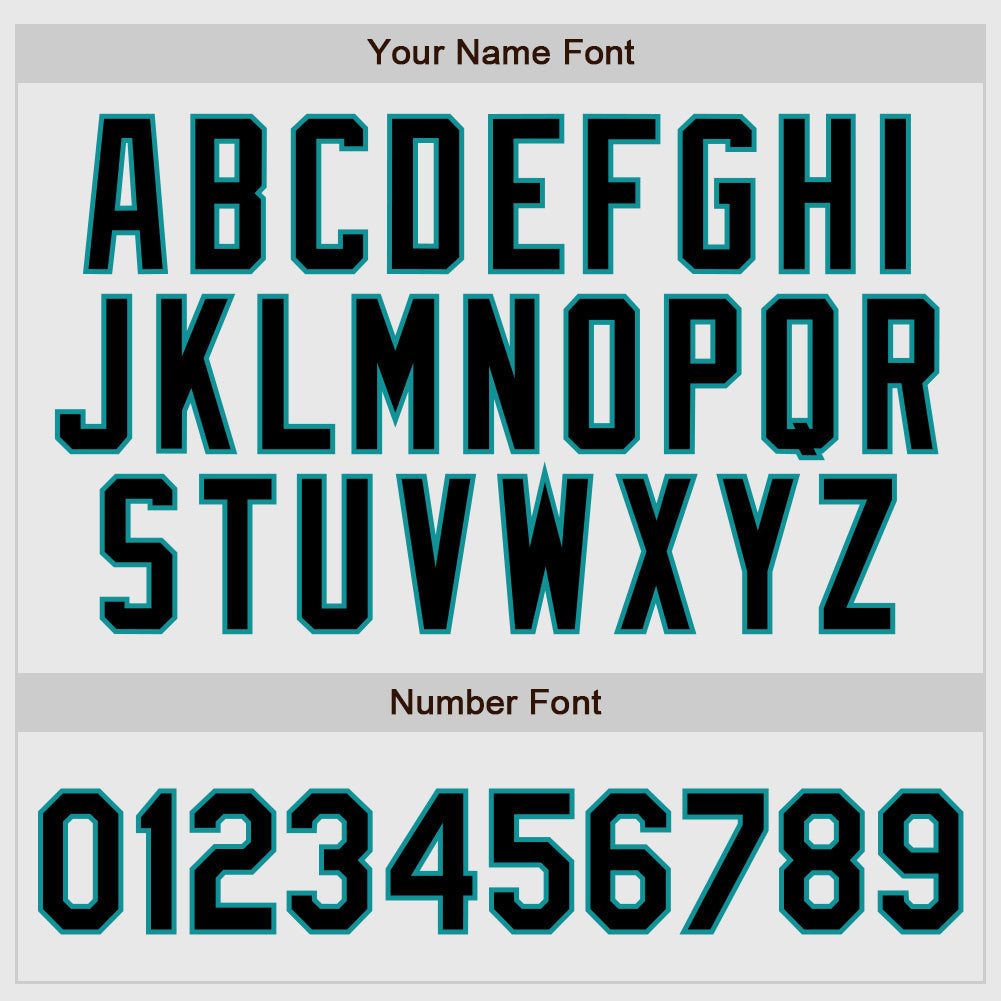 Custom White Aqua Pinstripe Black-Aqua Authentic Raglan Sleeves Baseball Jersey - Sky-Custom