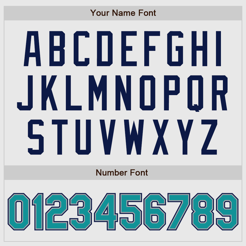 Custom White Aqua Pinstripe Aqua-Navy Authentic Raglan Sleeves Baseball Jersey - Sky-Custom