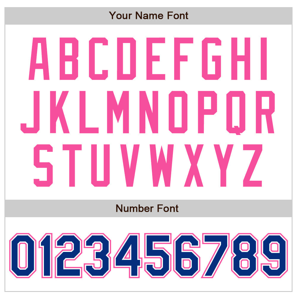Custom White Royal-Pink Authentic Raglan Sleeves Baseball Jersey - Sky-Custom