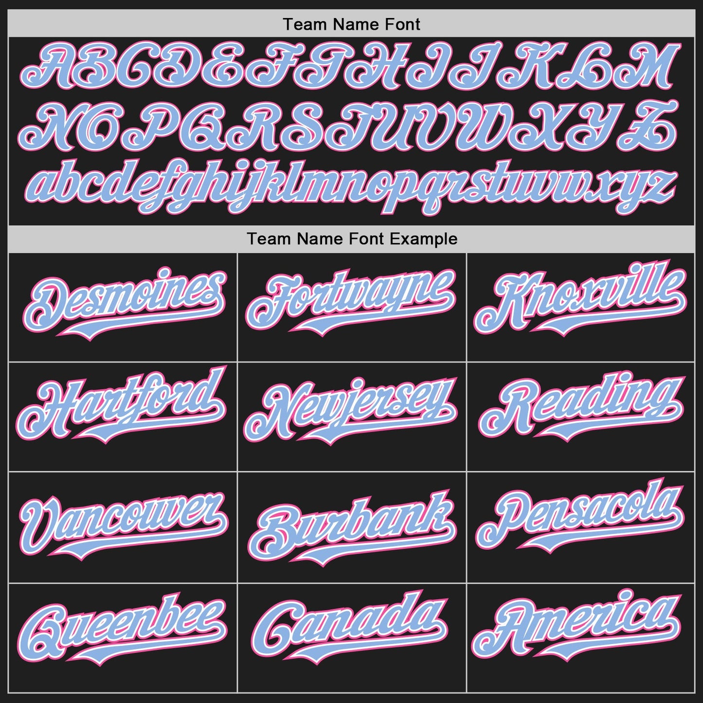 Custom Black Light Blue-Pink Authentic Raglan Sleeves Baseball Jersey - Sky-Custom