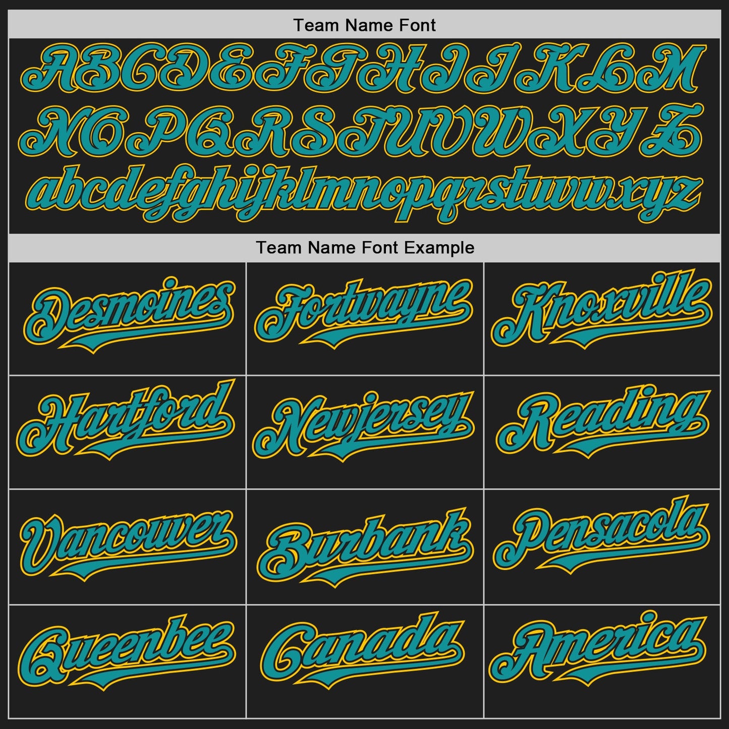 Custom Black Teal-Yellow Authentic Raglan Sleeves Baseball Jersey - Sky-Custom