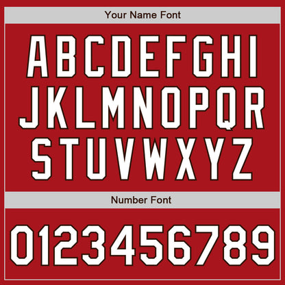 Custom Red White-Brown Authentic Raglan Sleeves Baseball Jersey - Sky-Custom