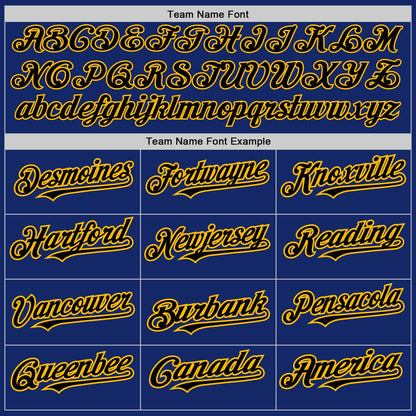 Custom Royal Black-Gold Authentic Raglan Sleeves Baseball Jersey - Sky-Custom