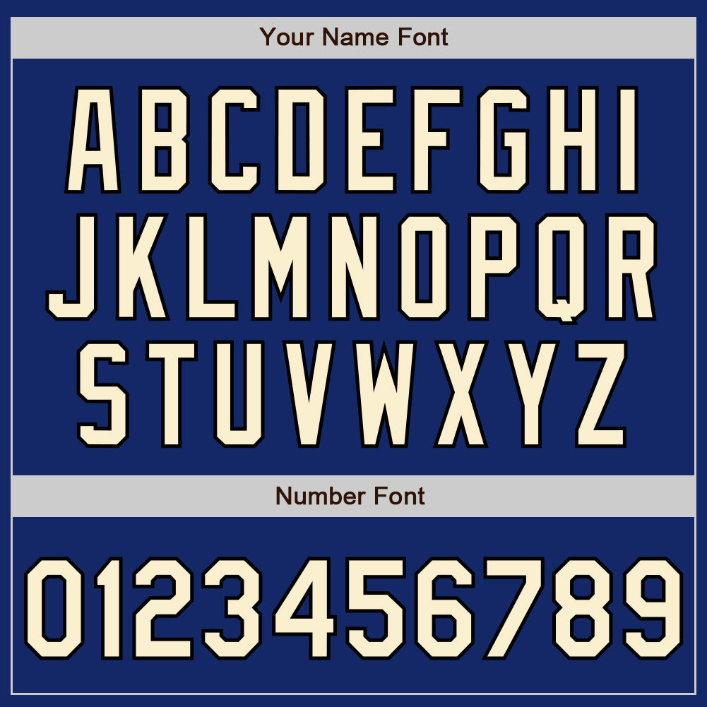 Custom Royal Cream-Black Authentic Raglan Sleeves Baseball Jersey - Sky-Custom