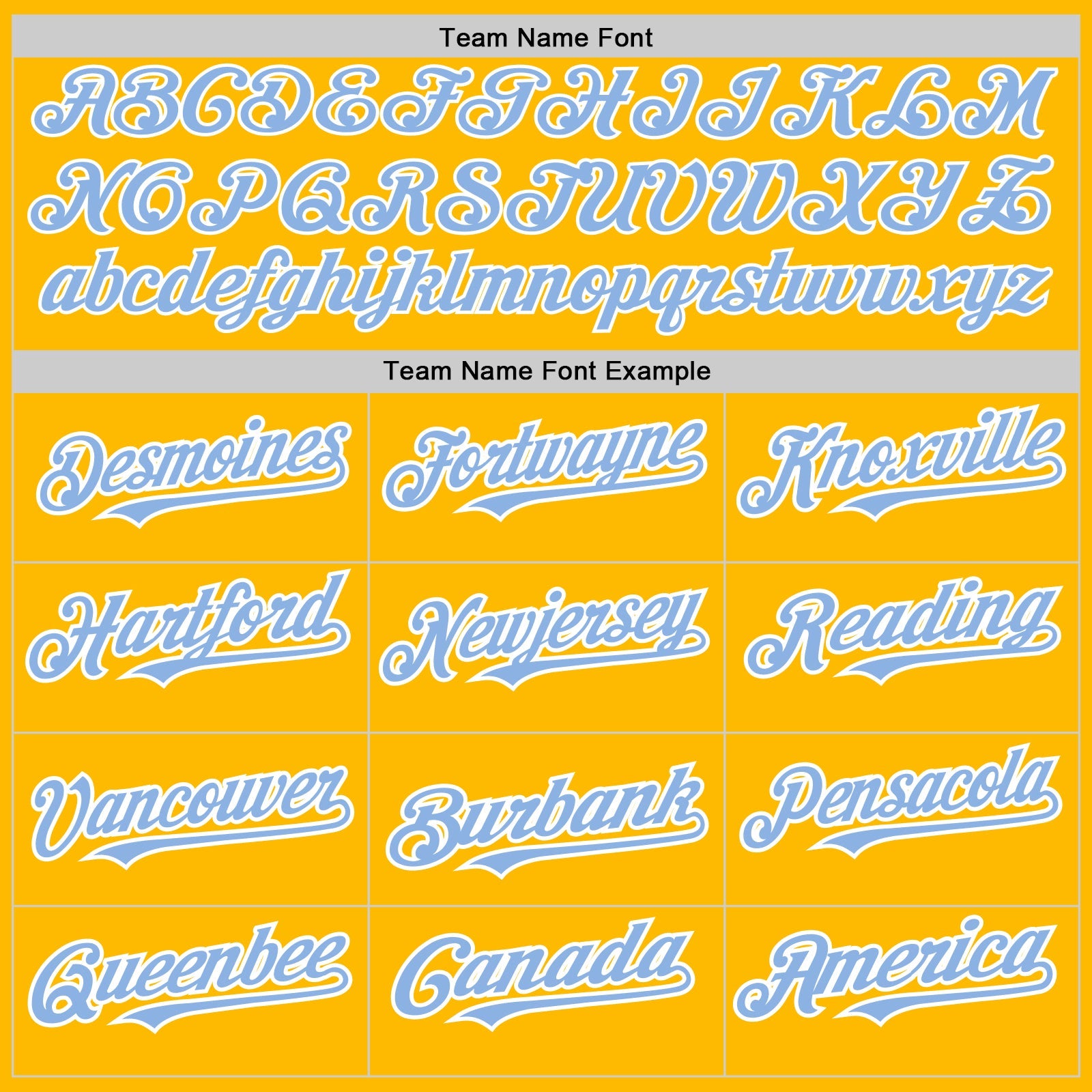 Custom Gold Light Blue-White Authentic Raglan Sleeves Baseball Jersey - Sky-Custom