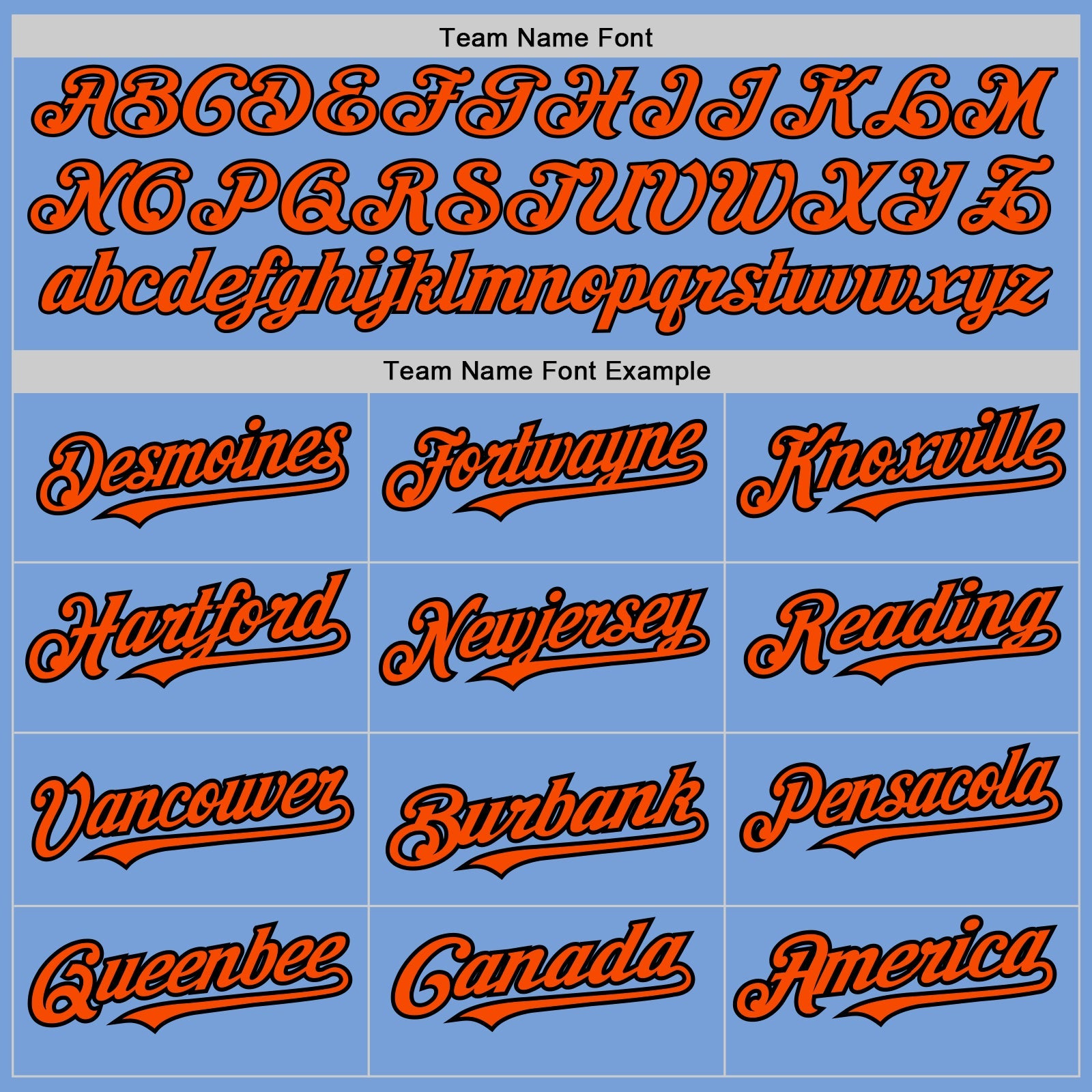 Custom Light Blue Orange-Black Authentic Raglan Sleeves Baseball Jersey - Sky-Custom