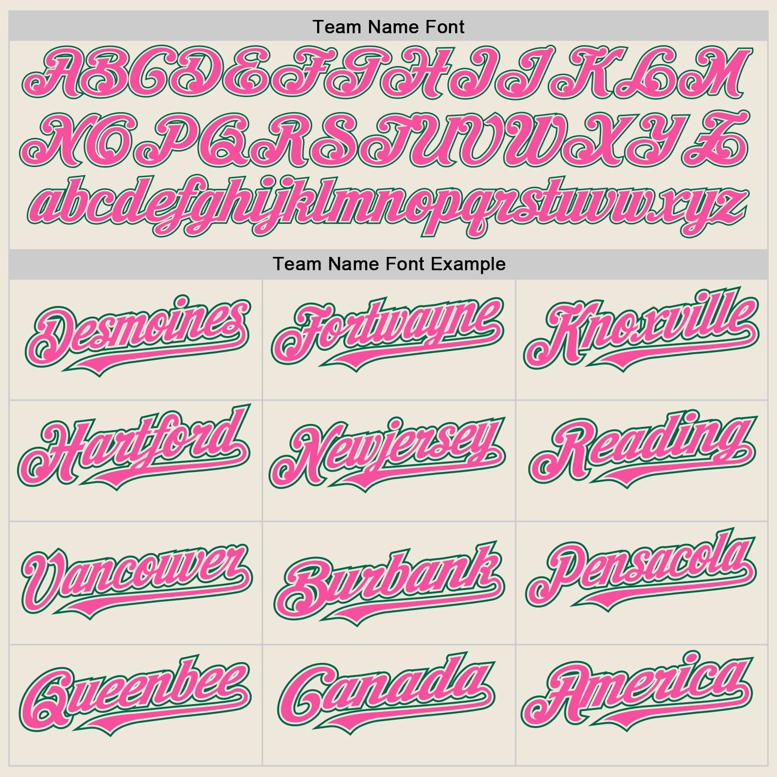 Custom Cream Pink-Kelly Green Authentic Raglan Sleeves Baseball Jersey - Sky-Custom