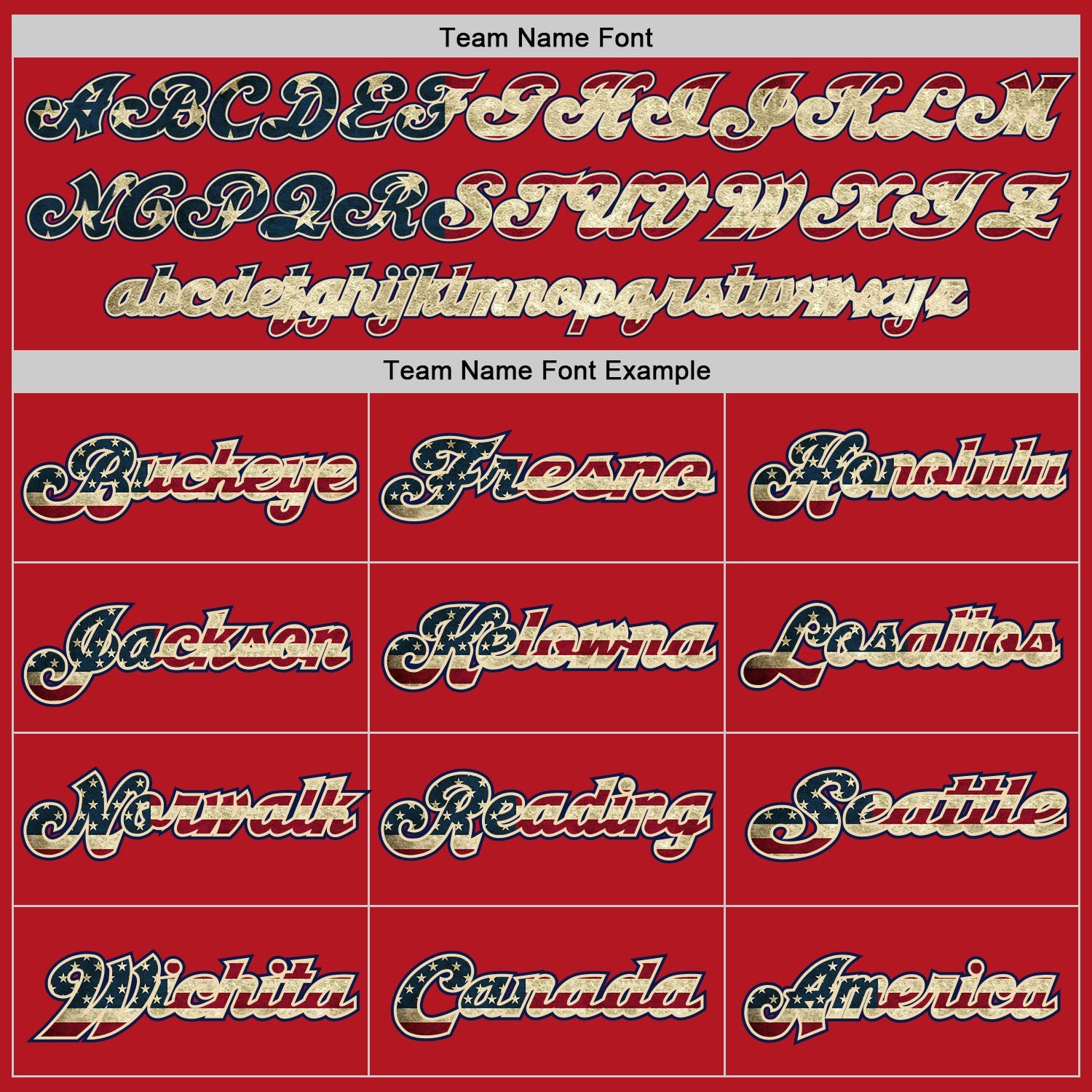 Custom Red Vintage USA Flag-Cream Mesh Authentic Football Jersey - Sky-Custom