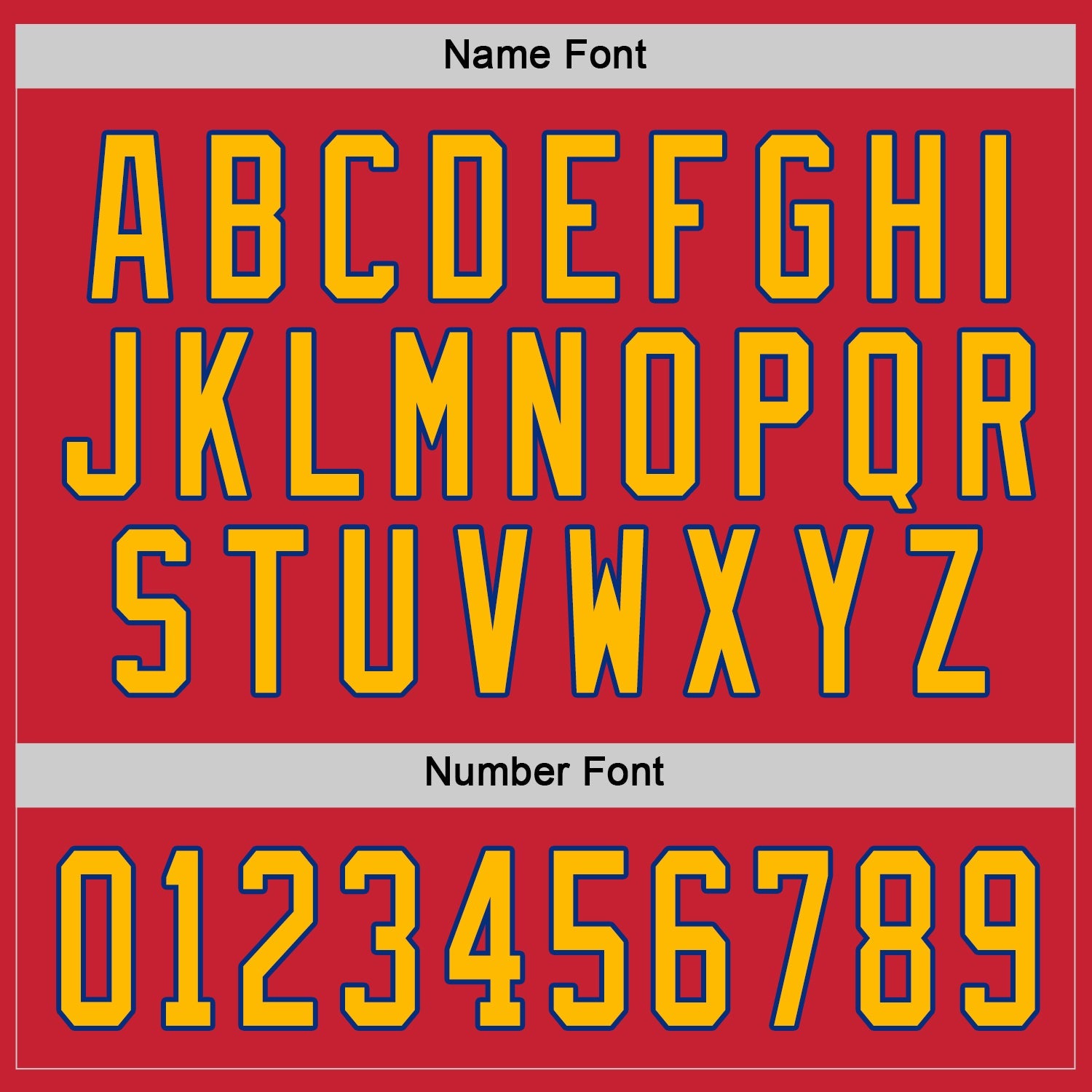 Custom Red Gold-Royal Hockey Jersey - Sky-Custom