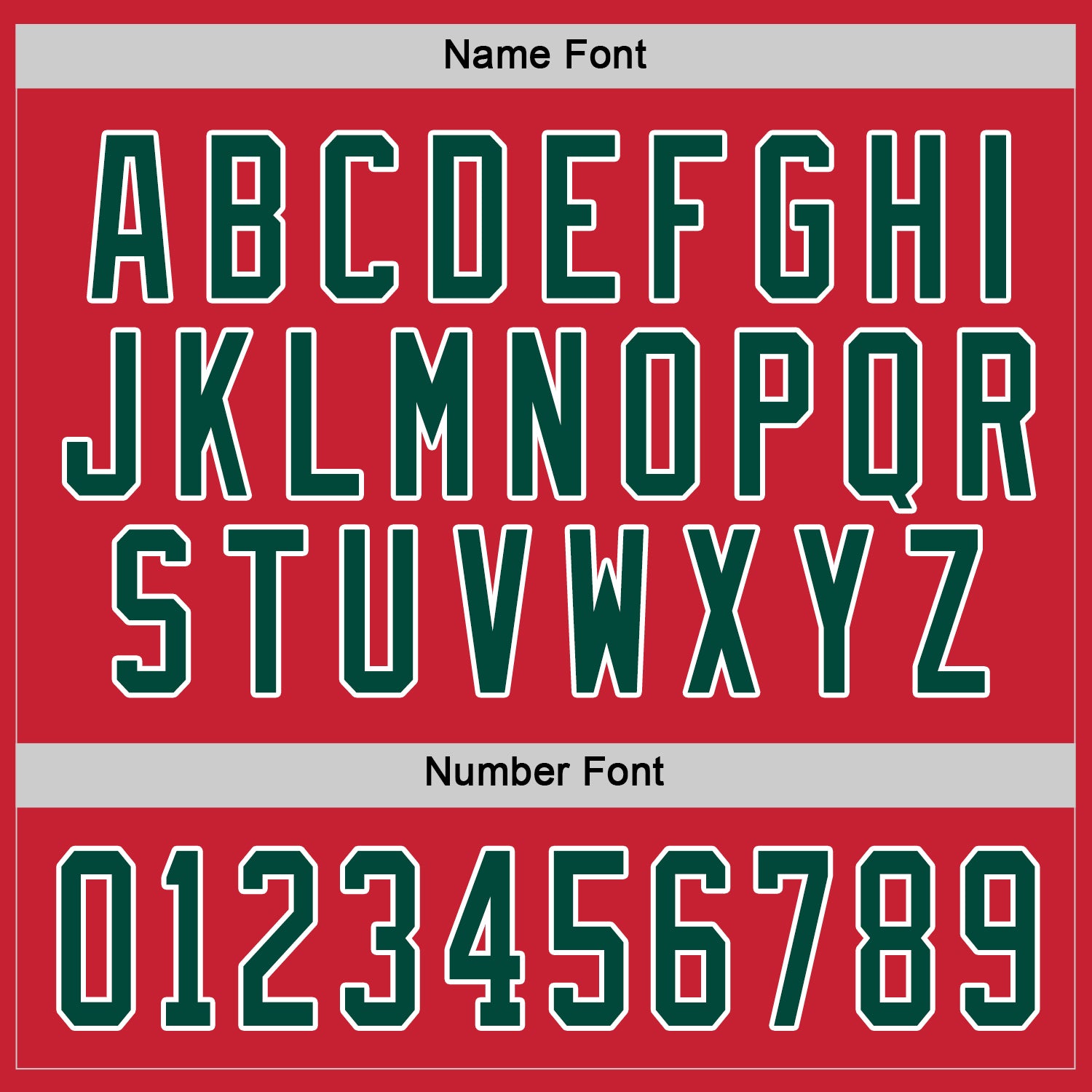 Custom Red Green-White Hockey Jersey - Sky-Custom