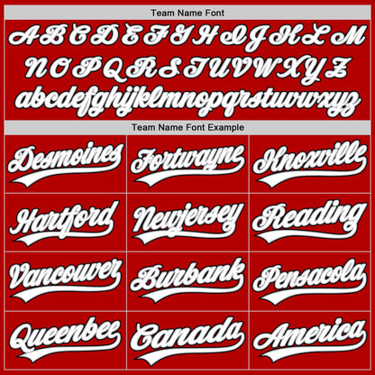 Custom Red Black Authentic Throwback Baseball Jersey - Sky-Custom
