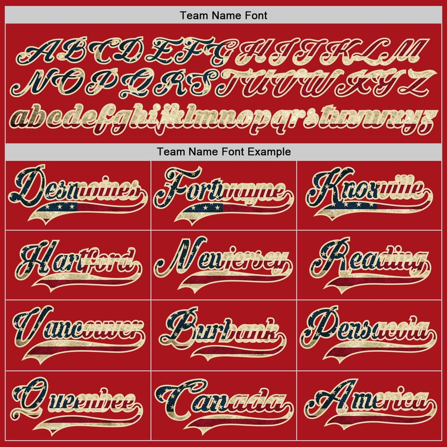Custom Red Vintage USA Flag Cream-Black Hockey Lace Neck Jersey - Sky-Custom