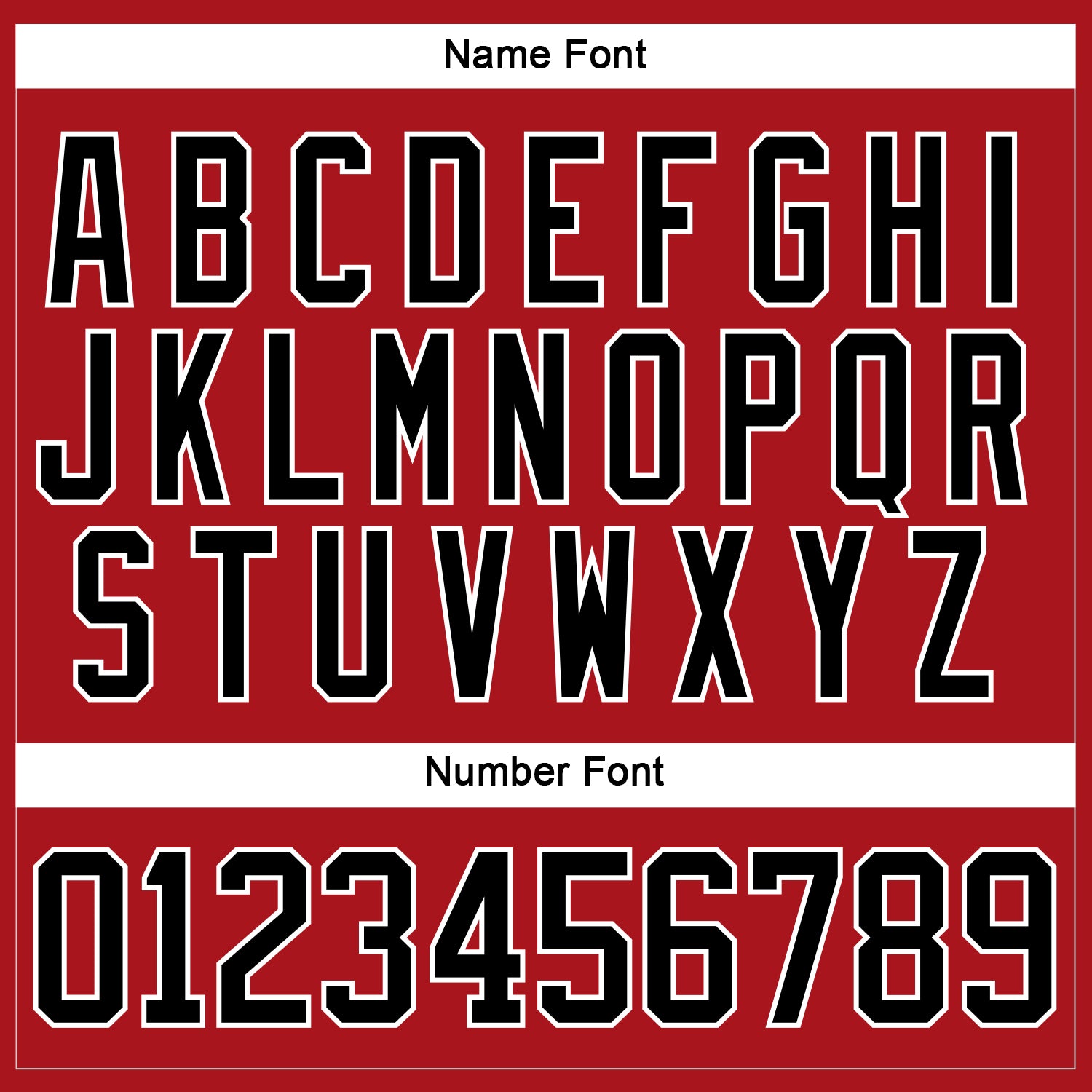 Custom Red Black-White Hockey Jersey - Sky-Custom