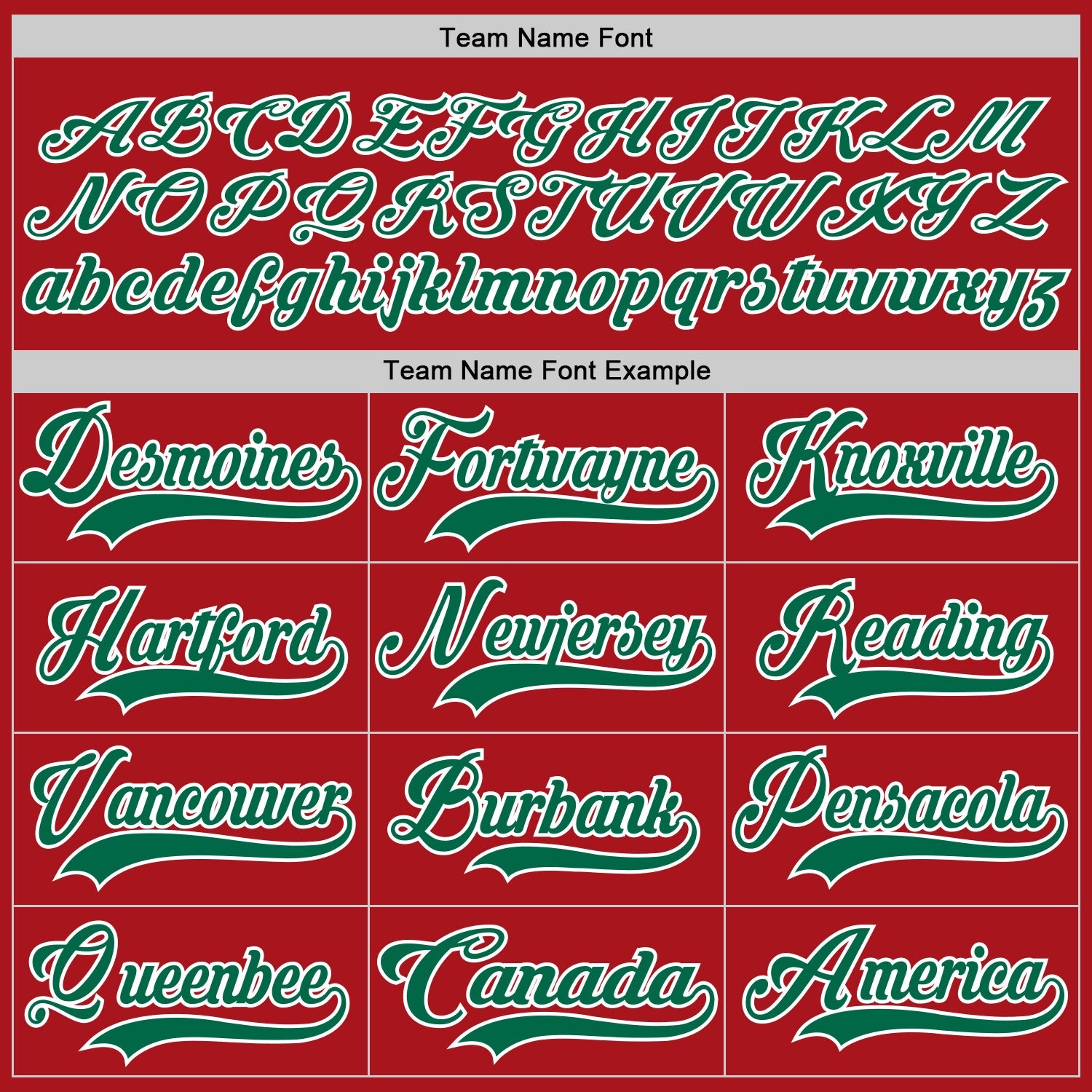 Custom Red Kelly Green-White Hockey Jersey - Sky-Custom