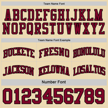 Custom Reversible Black Maroon-Cream Double Side Sublimation Basketball Suit Jersey - Sky-Custom
