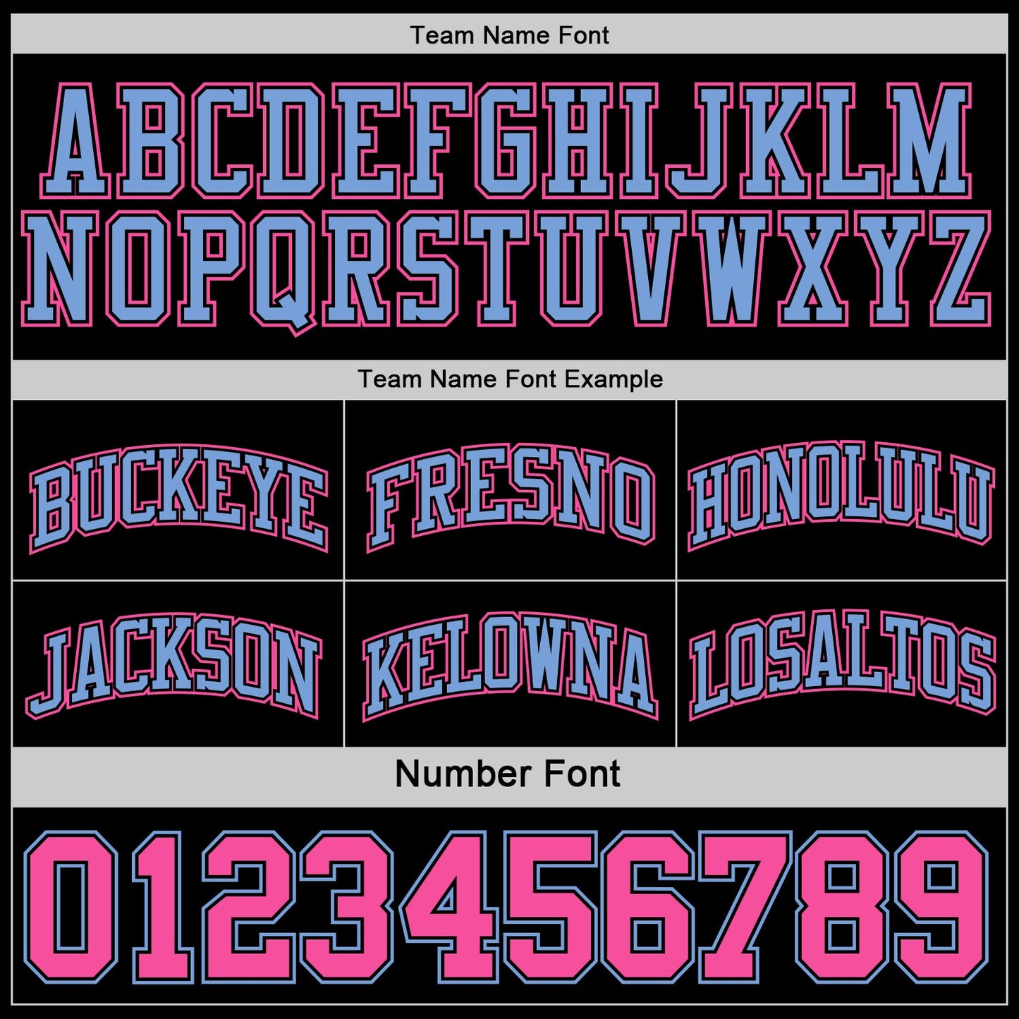 Custom Reversible Black Pink-Light Blue Double Side Sublimation Basketball Suit Jersey - Sky-Custom