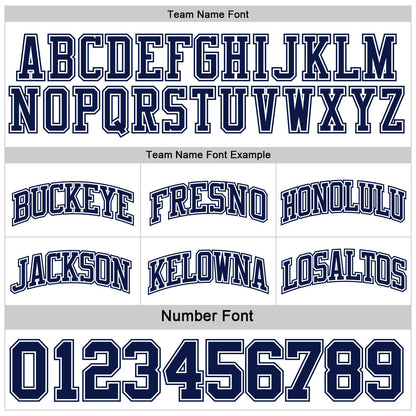 Custom Navy White Reversible Double Side Sublimation Basketball Suit Jersey - Sky-Custom