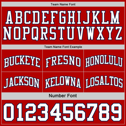 Custom Navy White-Red Reversible Double Side Sublimation Basketball Suit Jersey - Sky-Custom