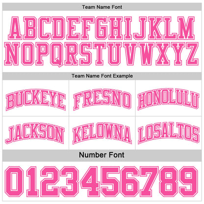 Custom Pink White Reversible Double Side Sublimation Basketball Suit Jersey - Sky-Custom