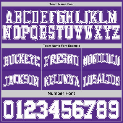 Custom Purple White Reversible Double Side Sublimation Basketball Suit Jersey - Sky-Custom
