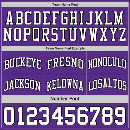 Custom Purple White-Black Reversible Double Side Sublimation Basketball Suit Jersey - Sky-Custom