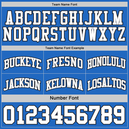 Custom Reversible Black Gray-Blue Double Side Sublimation Basketball Suit Jersey - Sky-Custom