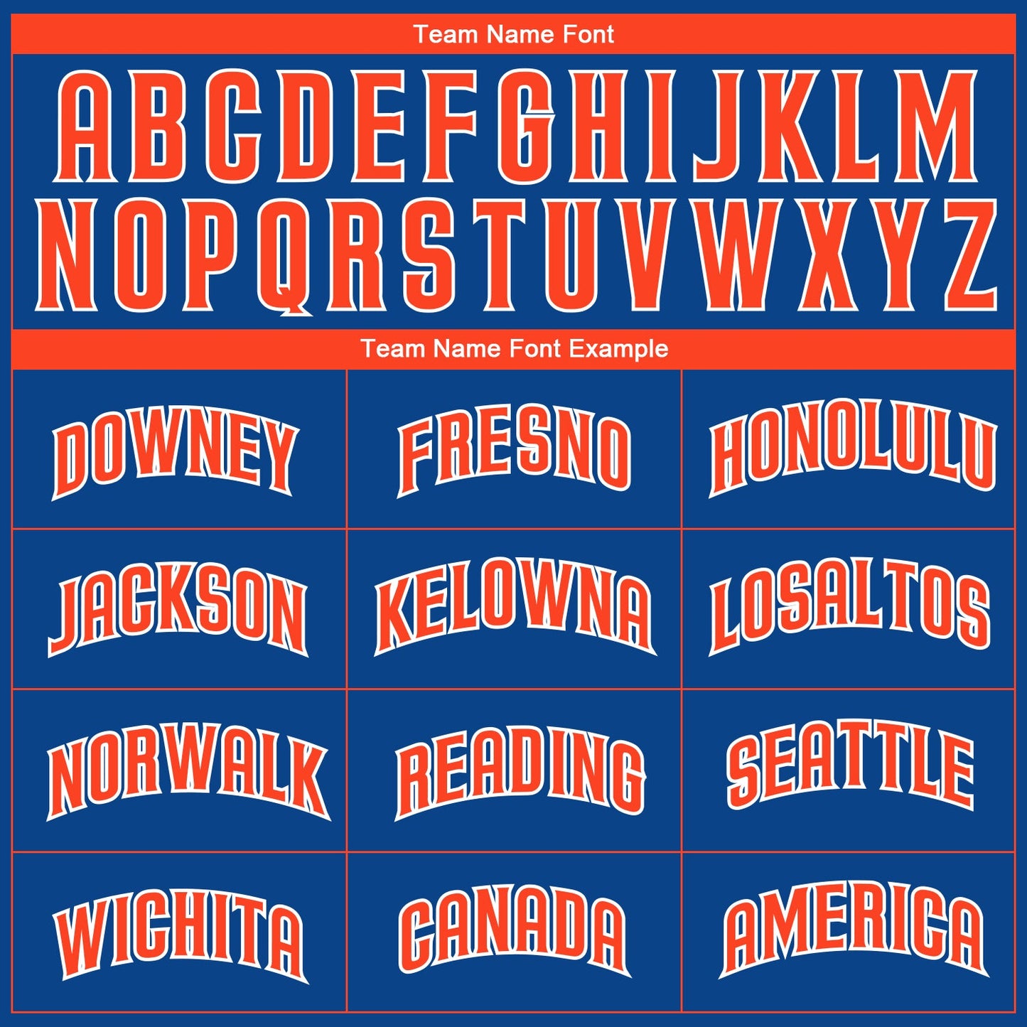Custom Royal Orange-White Authentic Baseball Jersey - Sky-Custom