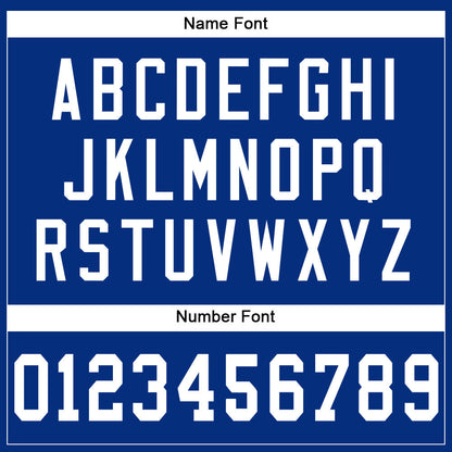 Custom Royal White-Red Mesh Authentic Football Jersey - Sky-Custom