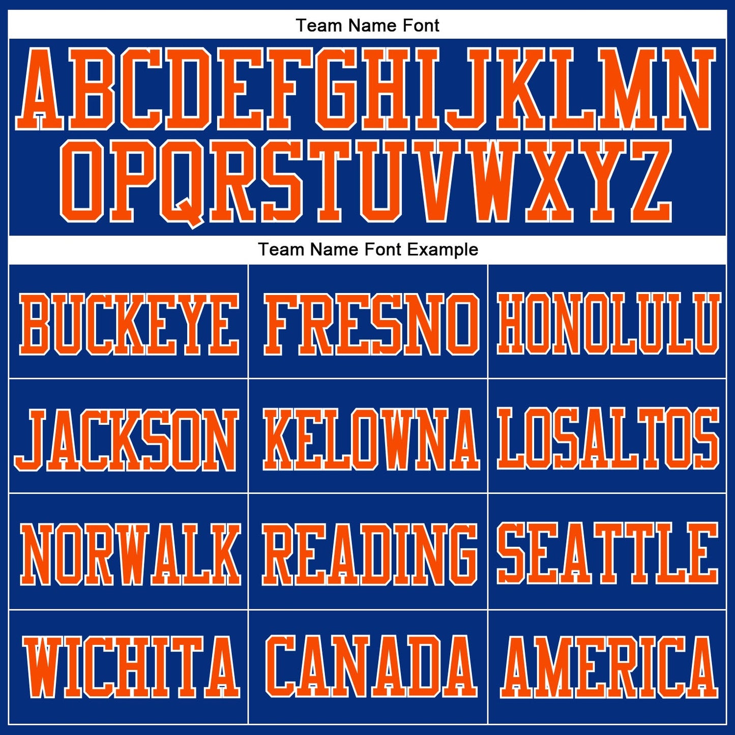 Custom Royal Orange-White Mesh Authentic Football Jersey - Sky-Custom