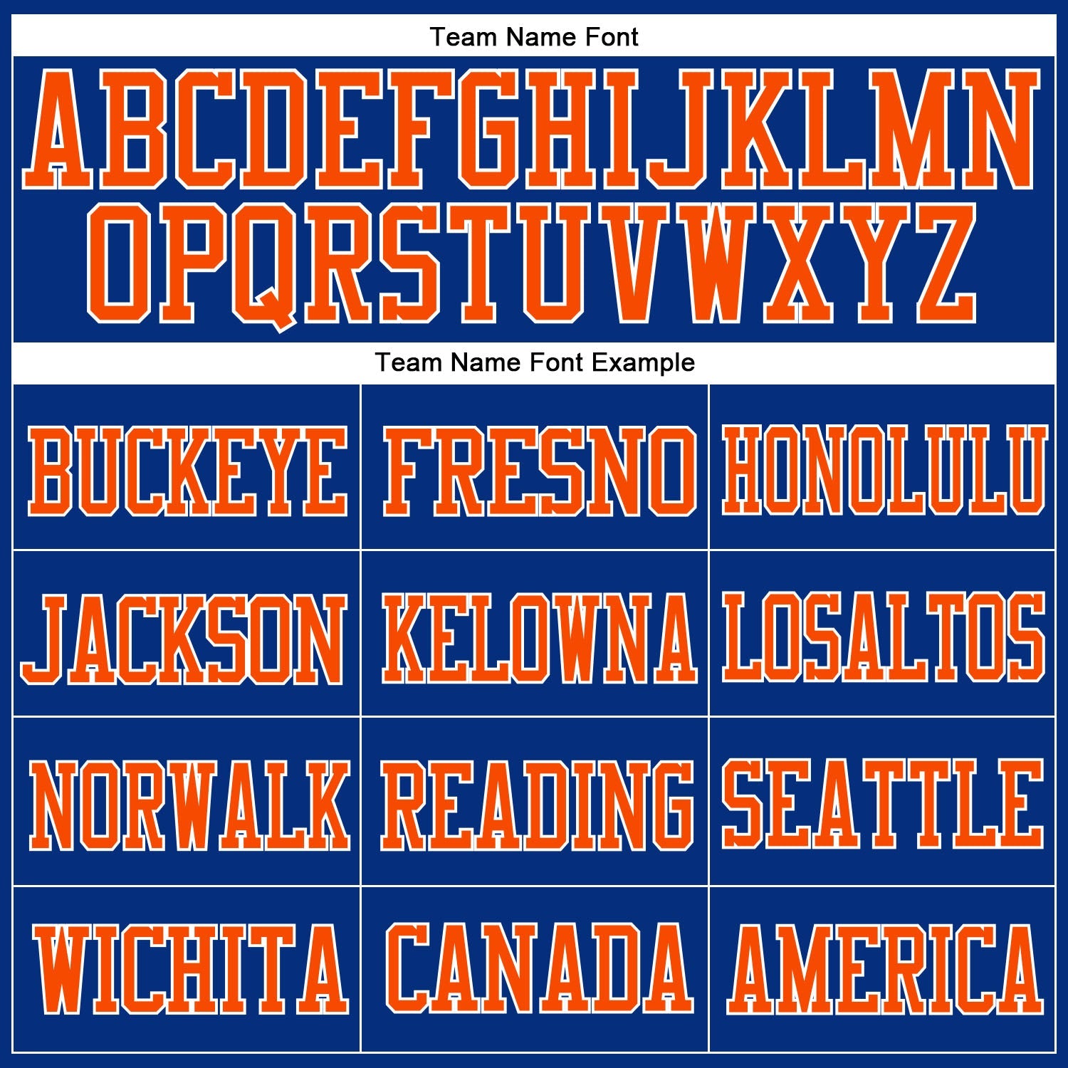 Custom Royal Orange-White Mesh Authentic Football Jersey - Sky-Custom