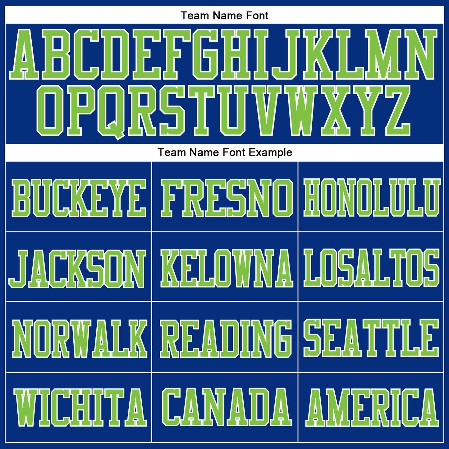 Custom Royal Neon Green-White Mesh Authentic Football Jersey - Sky-Custom