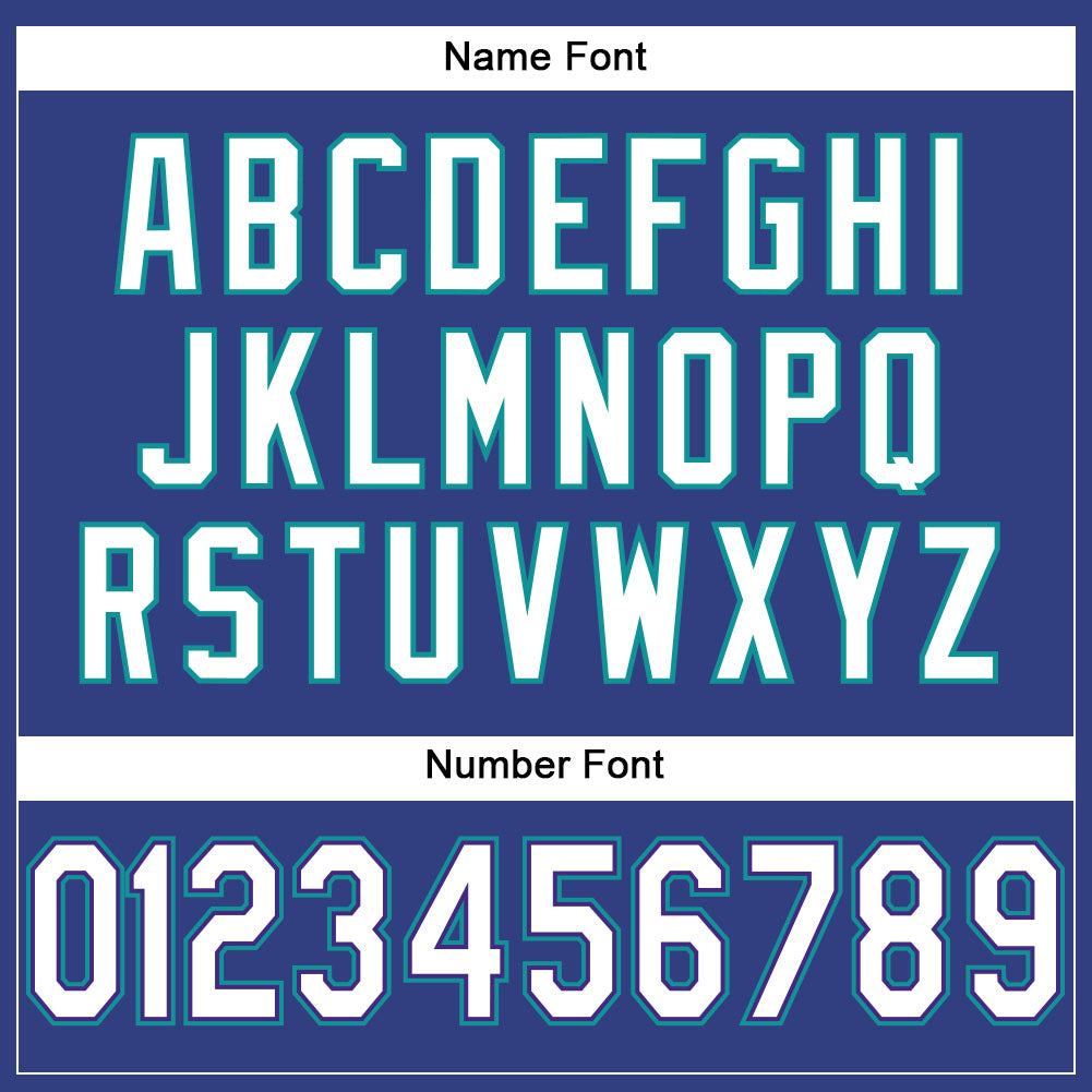 Custom Royal White-Purple Mesh Authentic Football Jersey - Sky-Custom