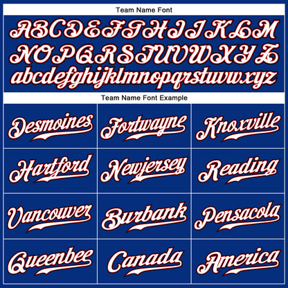 Custom Royal White-Red Authentic Sleeveless Baseball Jersey - Sky-Custom